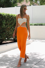 Sundrenched Midi Dress