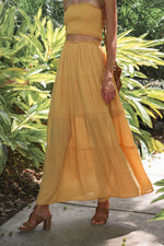 Sunny Daze Skirt in Sunflower