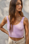 Sweet Talker Tank in Lilac