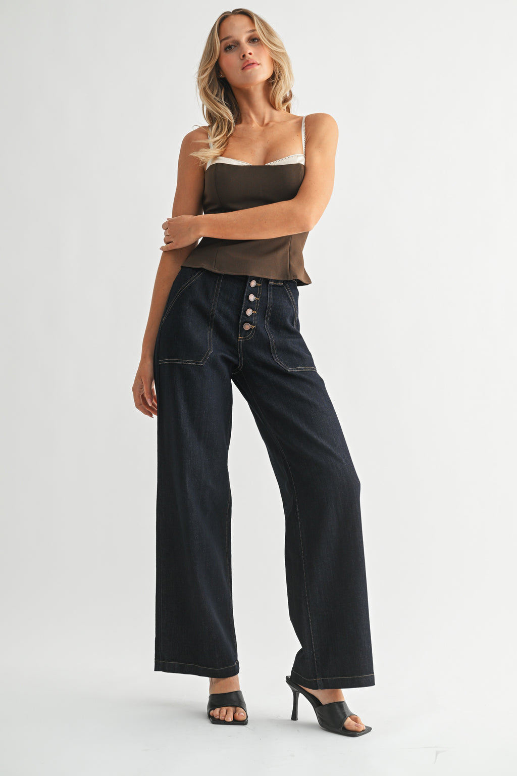 Tatum Denim in Dark Wash