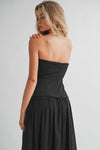 Trip to Paris Dress in Black