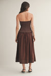 Trip to Paris Dress in Brown