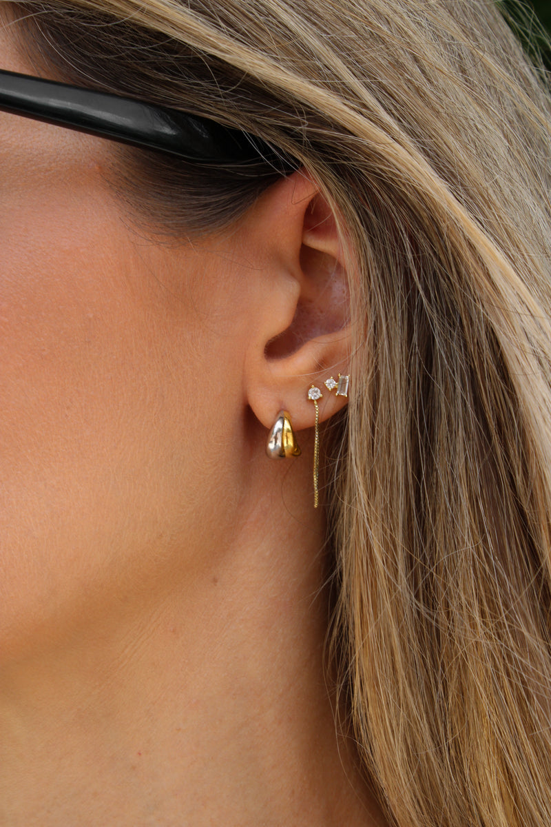 Two Toned Earring
