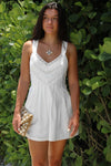 Valentina Romper in White