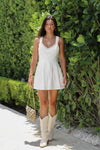 Valentina Romper in White