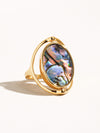 Violette Double Sided Shell Ring
