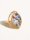 Violette Double Sided Shell Ring