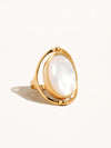 Violette Double Sided Shell Ring