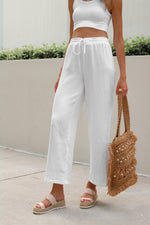 Weekend in Cabo Pant in White