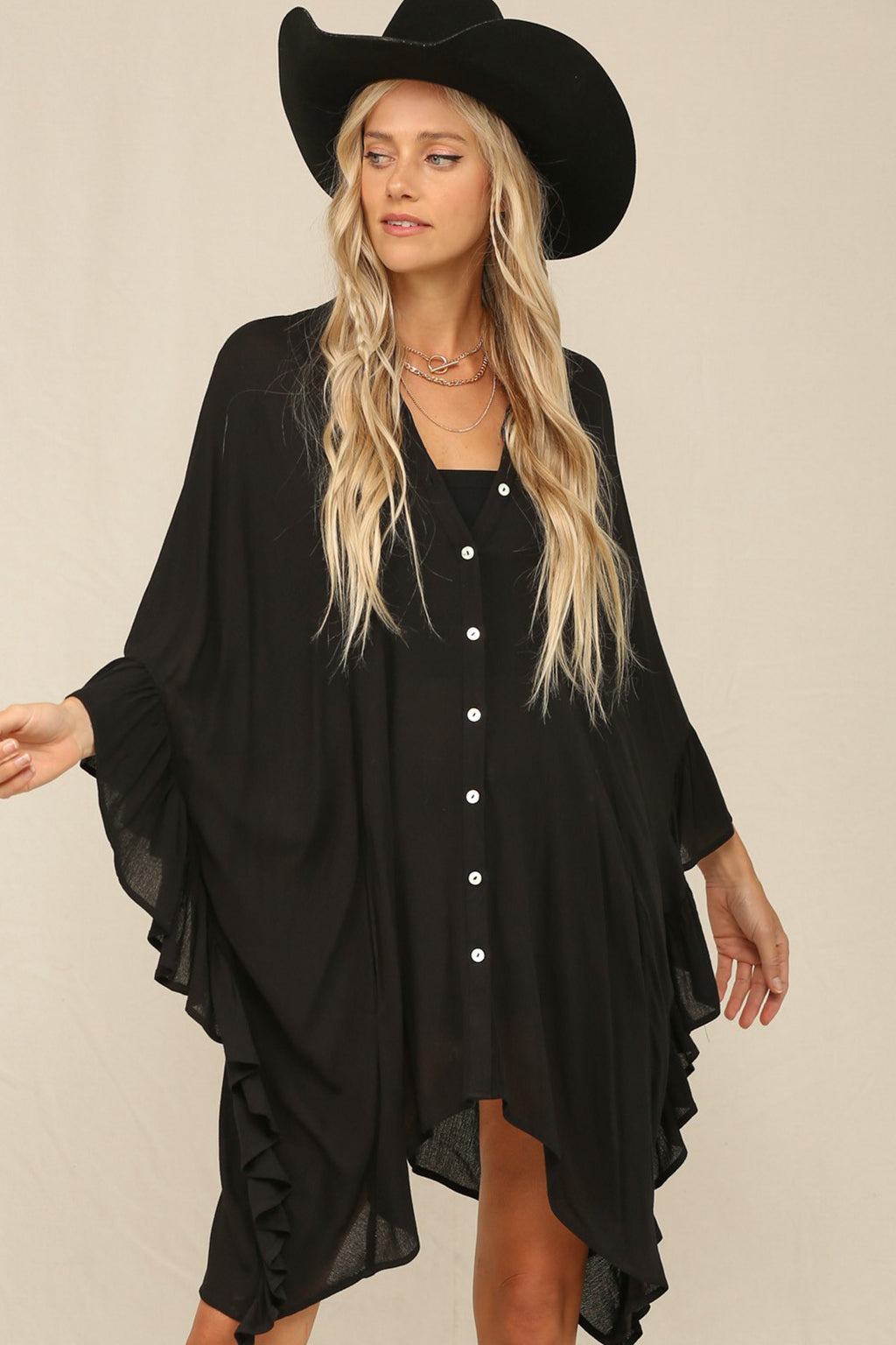 With the Wind Top in Black