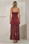 Wyona Dress in Wine