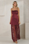 Wyona Dress in Wine