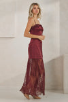Wyona Dress in Wine