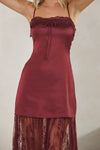 Wyona Dress in Wine