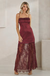 Wyona Dress in Wine