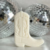 Cowboy Boot Candle