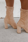 Camille Boot in Beige