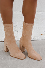 Camille Boot in Beige
