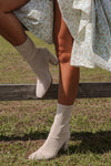 Camille Boot in Cream