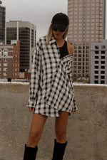 Hold Tight Dress in Plaid