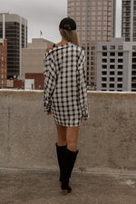 Hold Tight Dress in Plaid