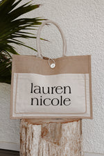 LN Tote in Jute