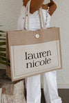 LN Tote in Jute