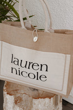 LN Tote in Jute