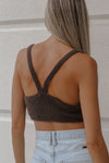 Noelia Top in Espresso