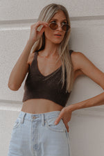 Noelia Top in Espresso