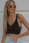 Noelia Top in Espresso