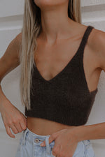 Noelia Top in Espresso