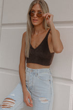 Noelia Top in Espresso
