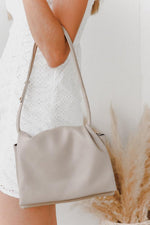 Hey There Handbag in Taupe - Lauren Nicole