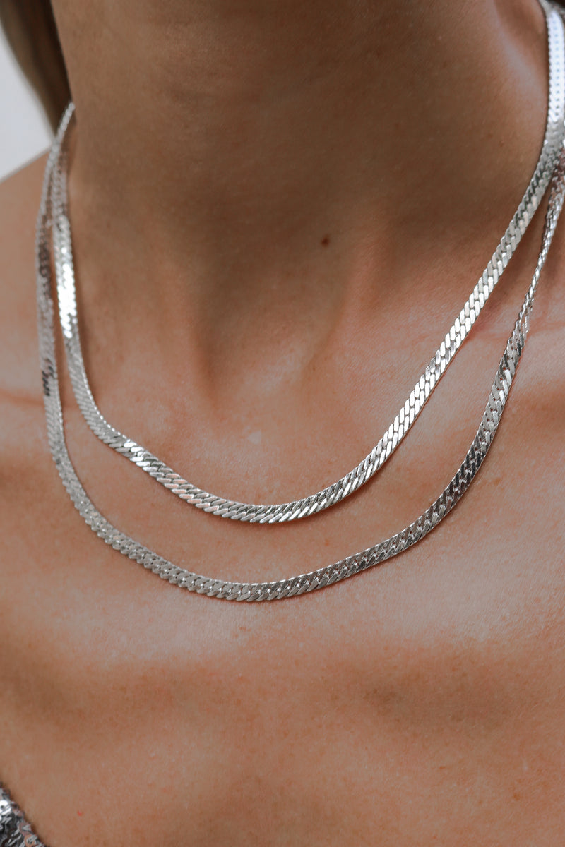 A Little Extra Necklace in Silver